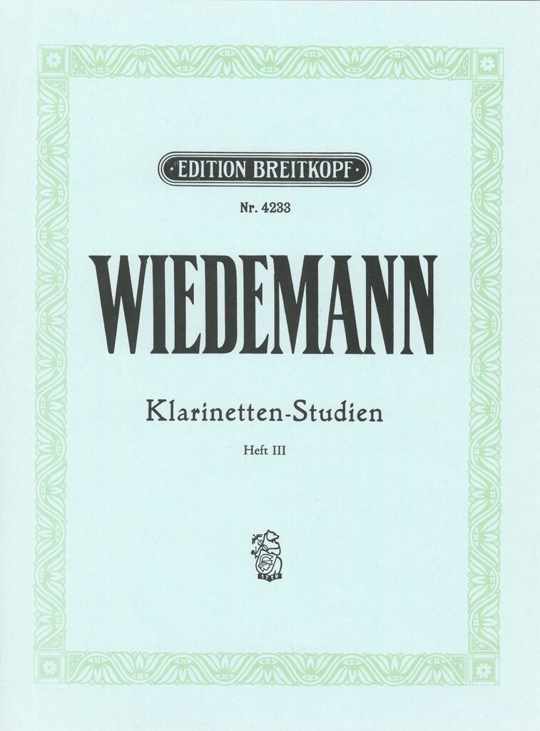 Klarinetten-Studien, Band III